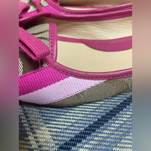 Coach janelle signature flats pink - Picture 7 of 9